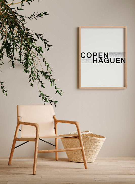Copenhagen Attractions, Poster