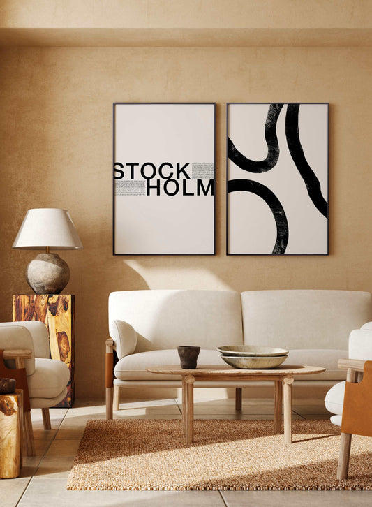 Stockholm Attractions, Poster