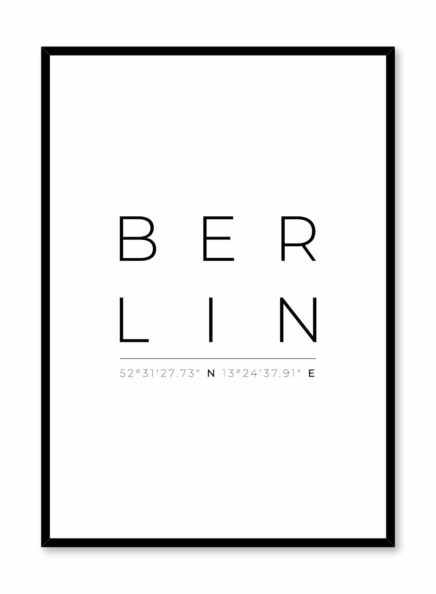Berlin Coordinates, Poster