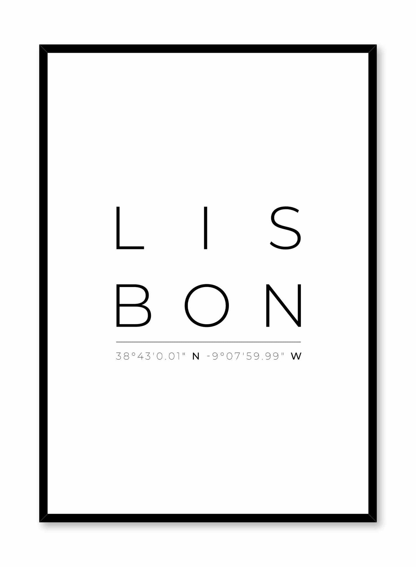 Lisbon Coordinates, Poster